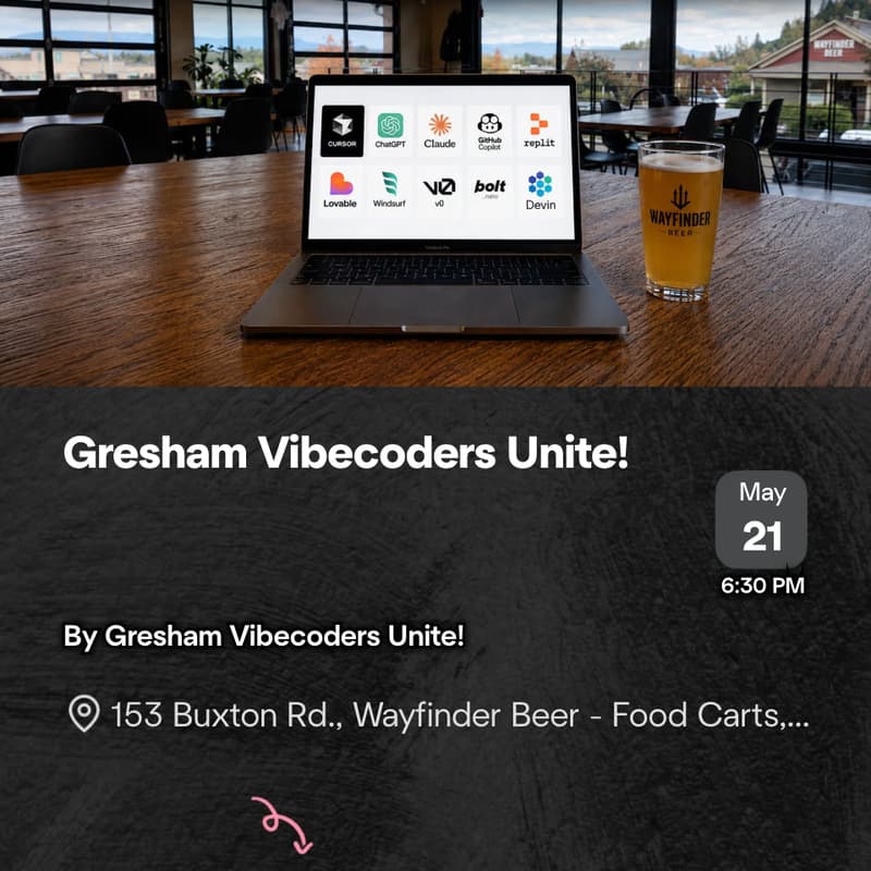 Cover Image for Gresham Vibe Coders Unite!