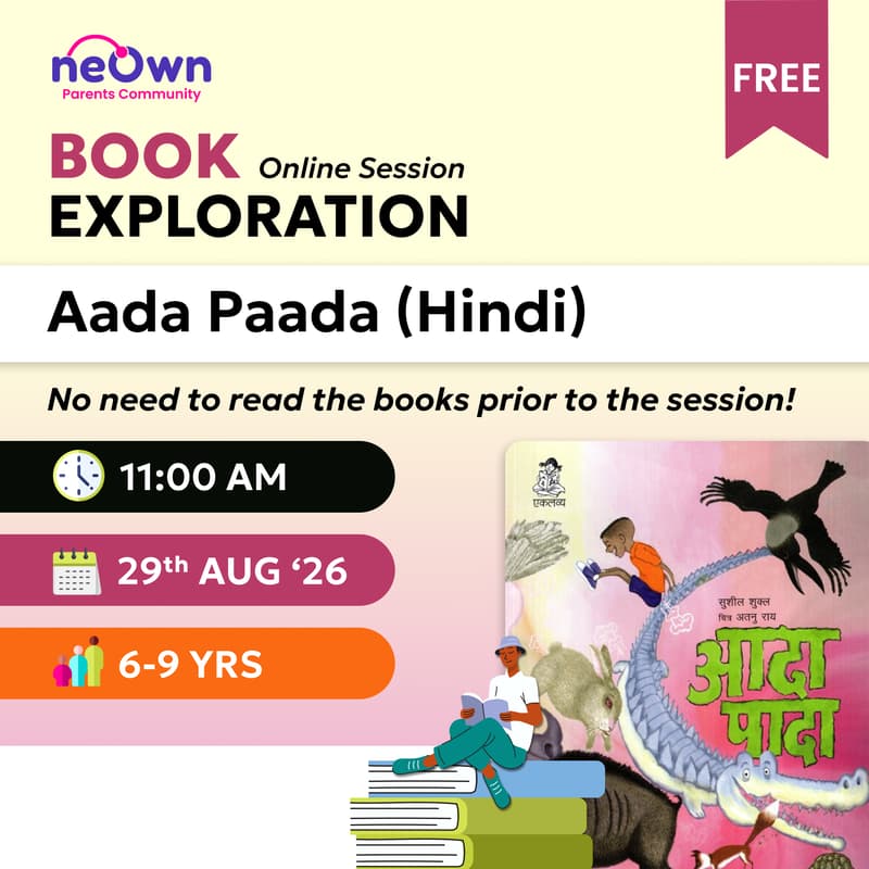 Cover Image for FREE Book Exploration: Aada Paada (6-9 Years)