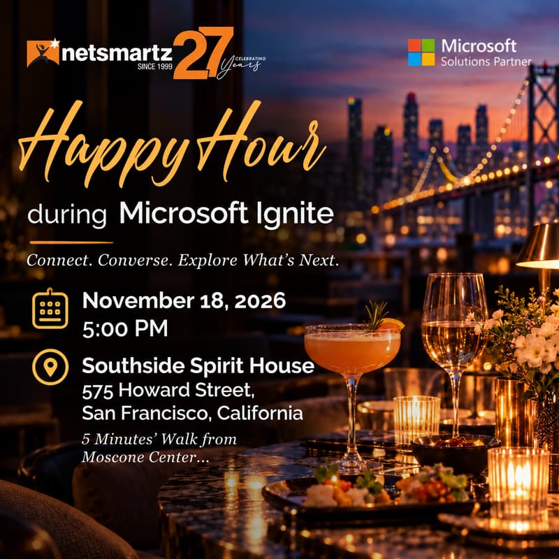 Cover Image for Happy Hour during Microsoft Ignite