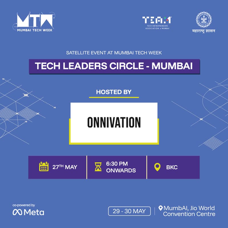 Cover Image for MTW Satellite Event: Tech Leaders Circle – Mumbai