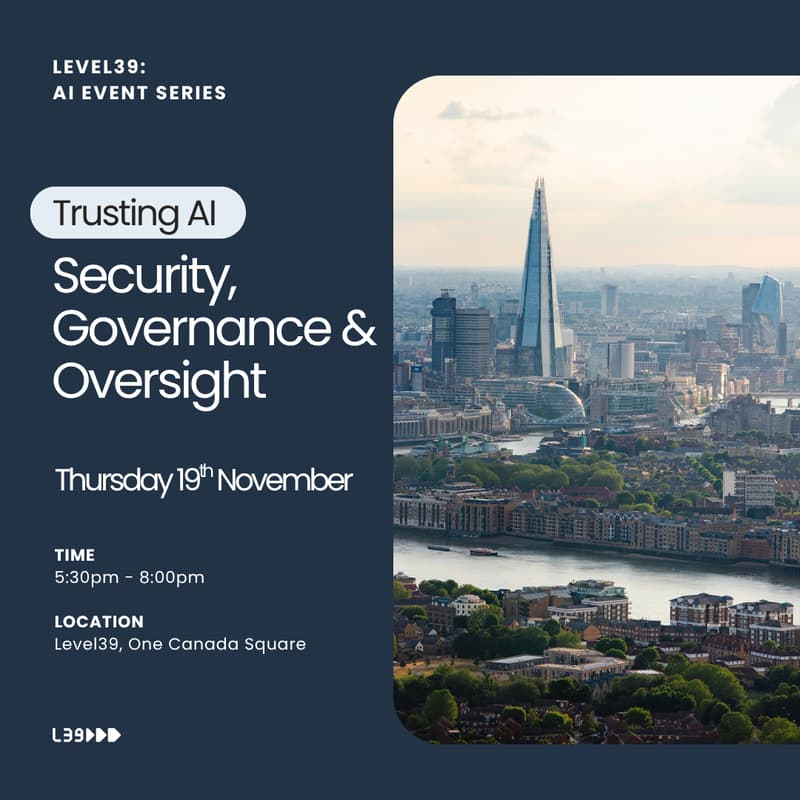 Cover Image for Trusting AI: Security, Governance & Oversight