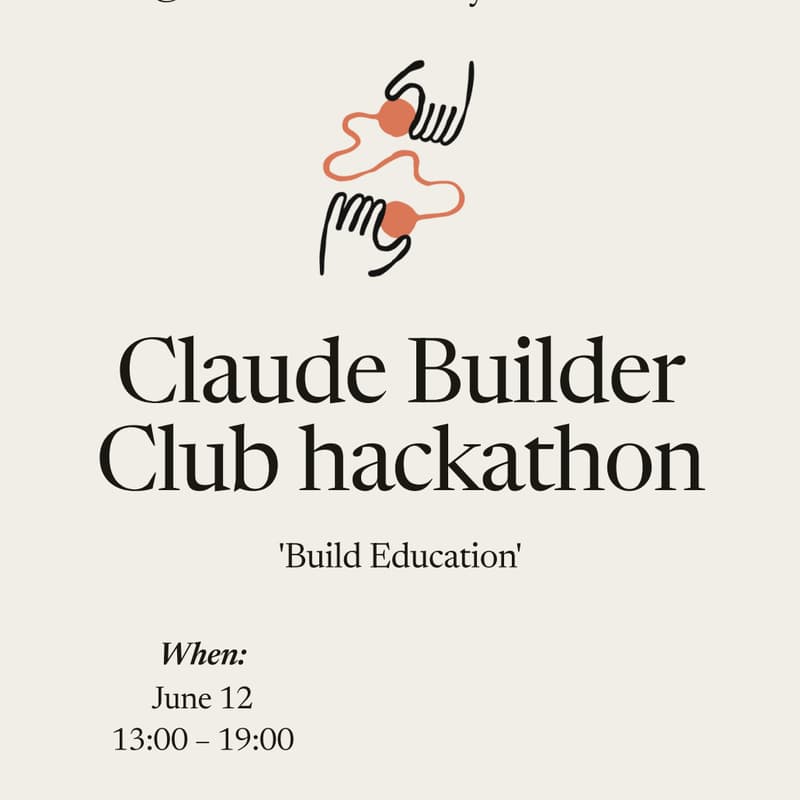 Cover Image for Builders Club @TUM Hackathon