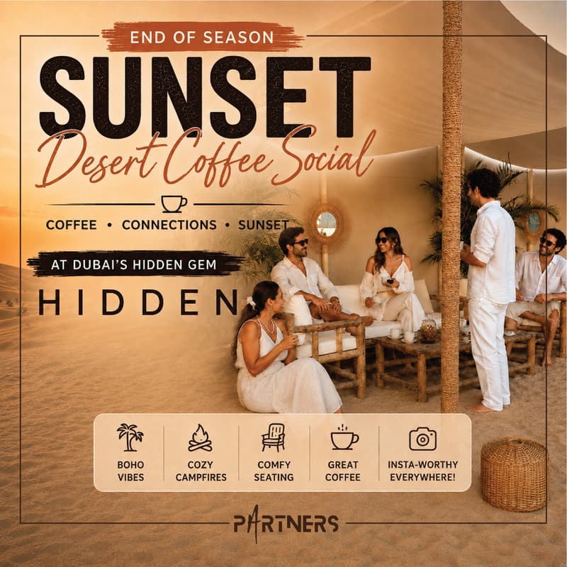 Cover Image for Sunset Desert Coffee Social