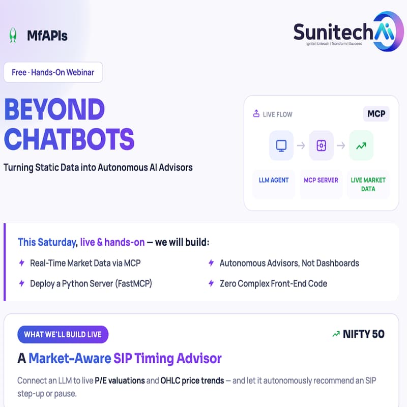 Cover Image for Beyond Chatbots: How MCP Turns Static Data into Autonomous AI Advisors