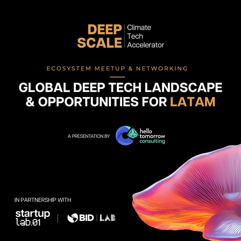 Cover Image for DEEP SCALE – Ecosystem Meetup with Hello Tomorrow