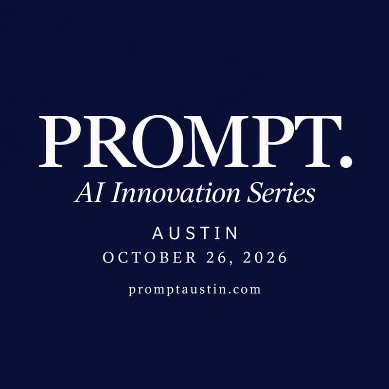 Cover Image for PROMPT. AI Innovation Series