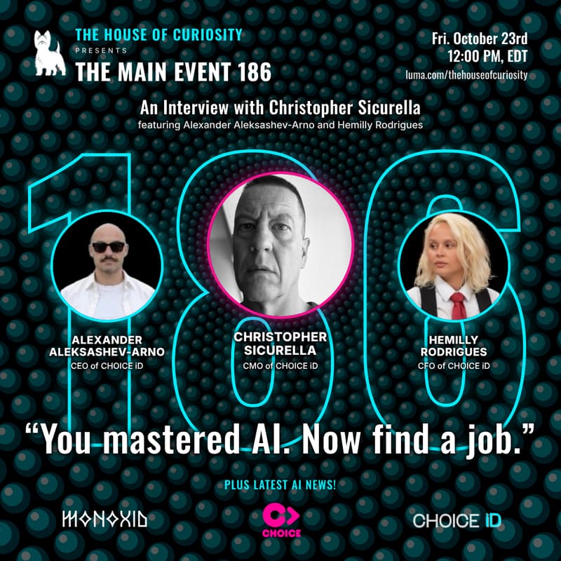 Cover Image for The Main Event 186: An Interview with Christopher Sicurella, Alexander Aleksashev-Arno and Hemilly Rodrigues