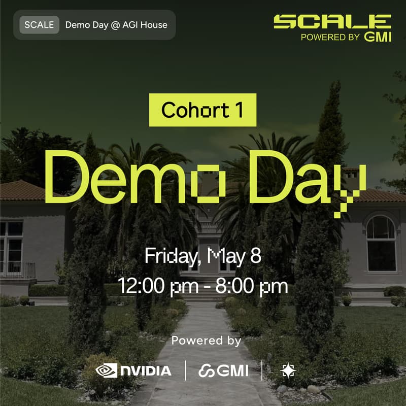 Cover Image for ✦ SCALE Demo Day ✦ @AGI House