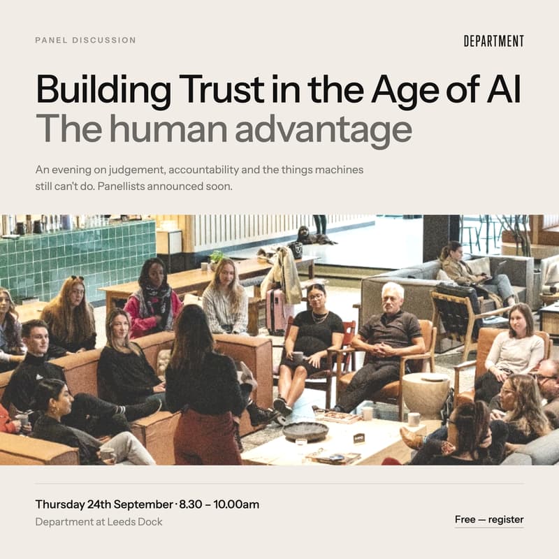 Cover Image for Building Trust in the Age of AI: The Human Advantage