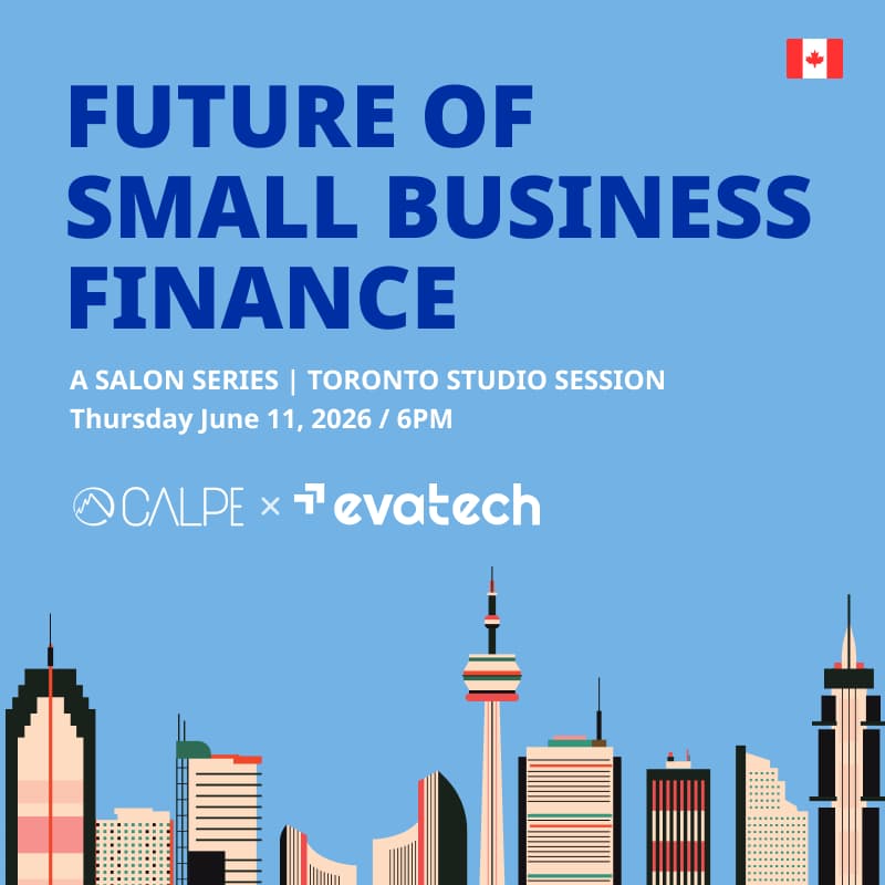 Cover Image for Future of Small Business Finance | CALPE ✕ Evatech | Capital Innovation Series