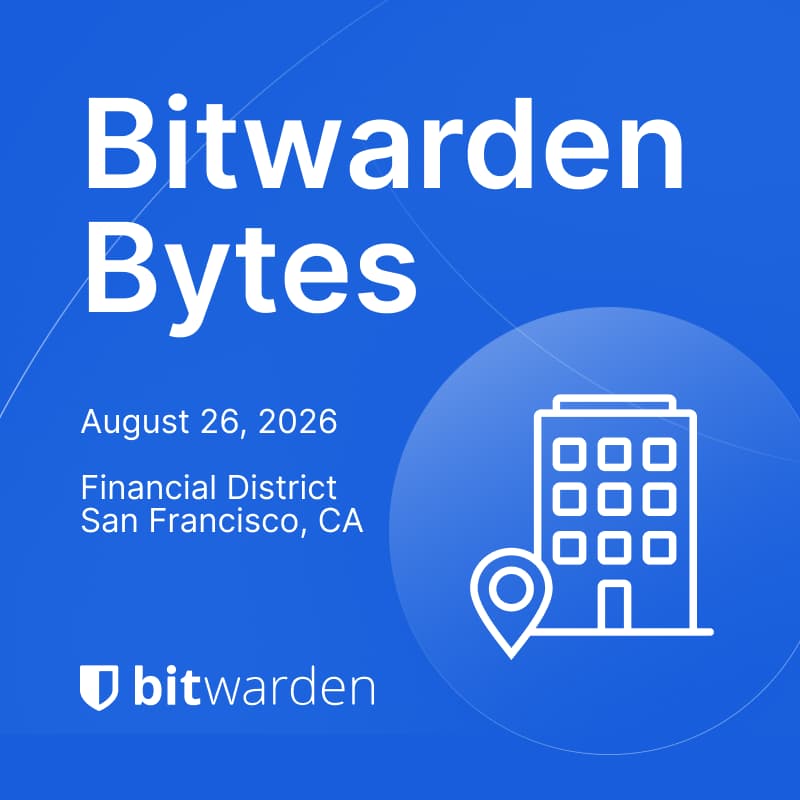 Cover Image for Bitwarden Bytes: San Francisco happy hour