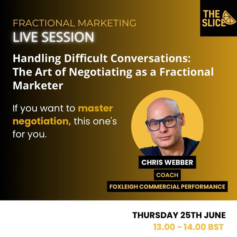 Cover Image for Handling Difficult Conversations: The Art of Negotiating as a Fractional Marketer