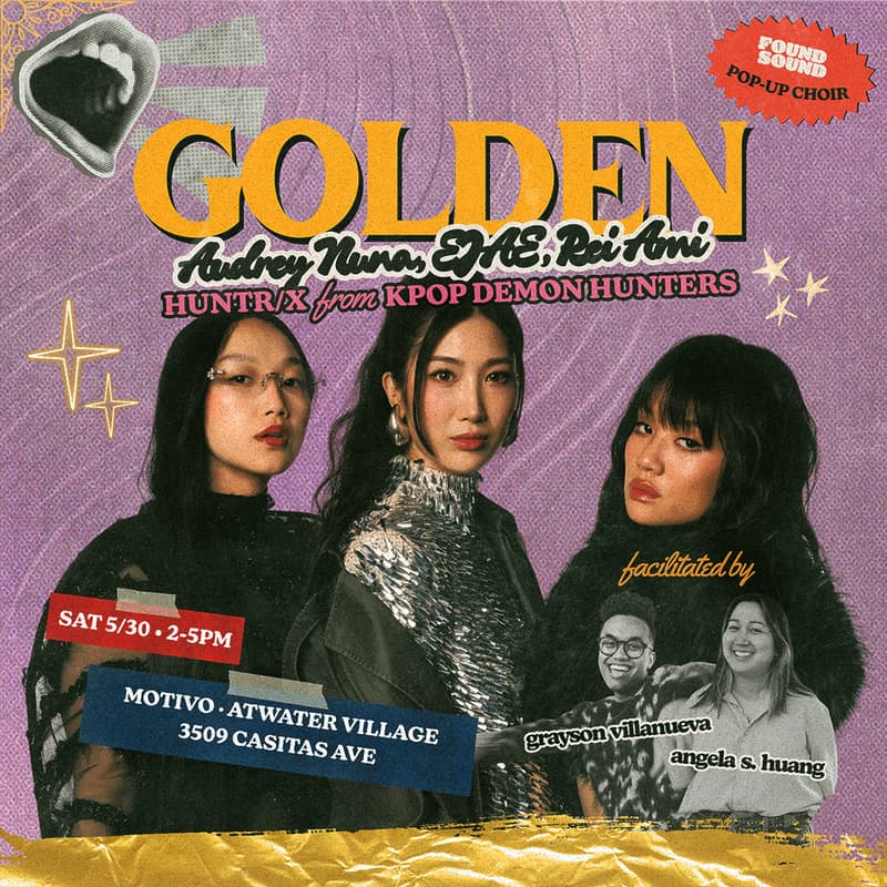 Cover Image for 🎶 "Golden" - HUNTR/X (KPop Demon Hunters) • Found Sound LA 💛🌈 Pop-Up Choir