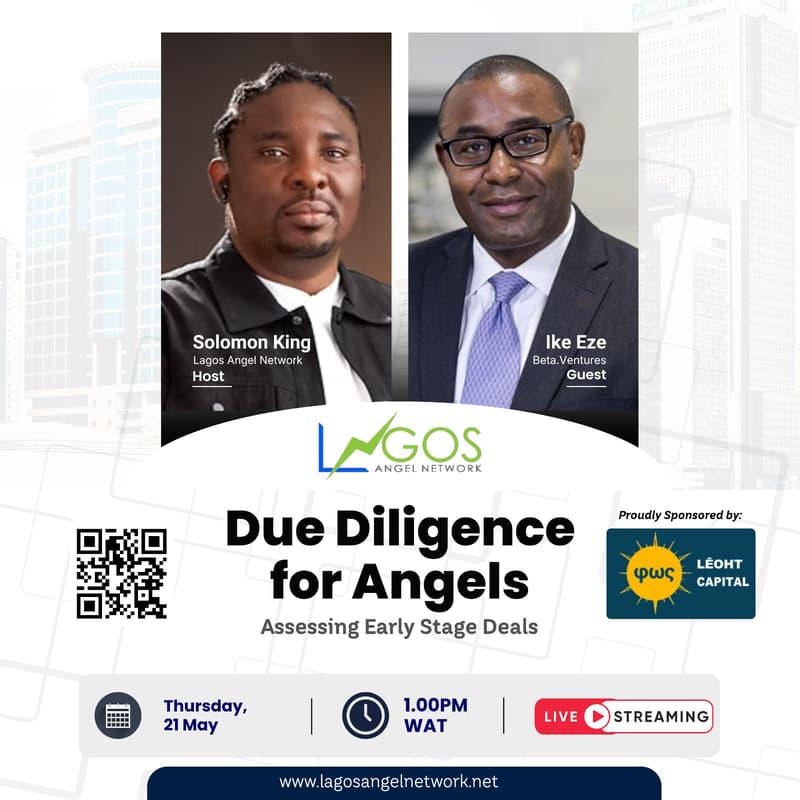 Cover Image for Lunch & Learn May | Due Diligence for Angels: Assessing Early Stage Deals