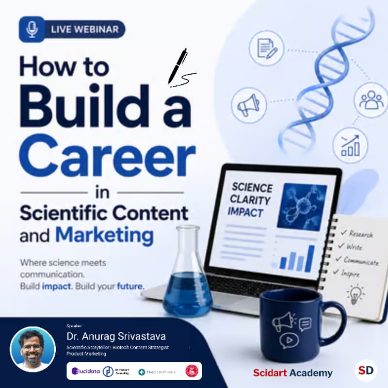 Cover Image for How to Build a Career in Scientific Content and Marketing | Dr. Anurag Srivastava