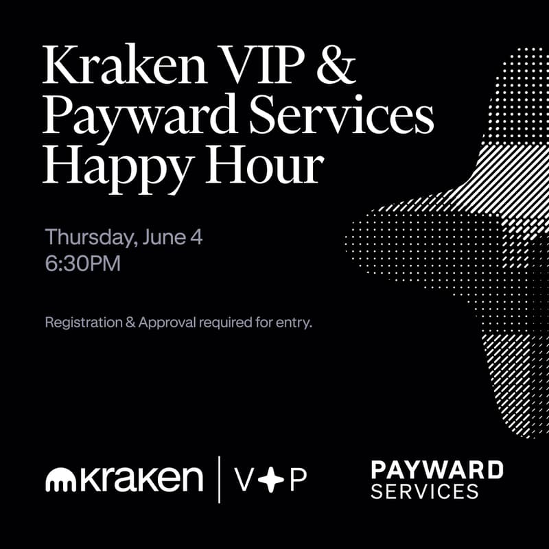 Cover Image for Kraken VIP x Payward Services Happy Hour