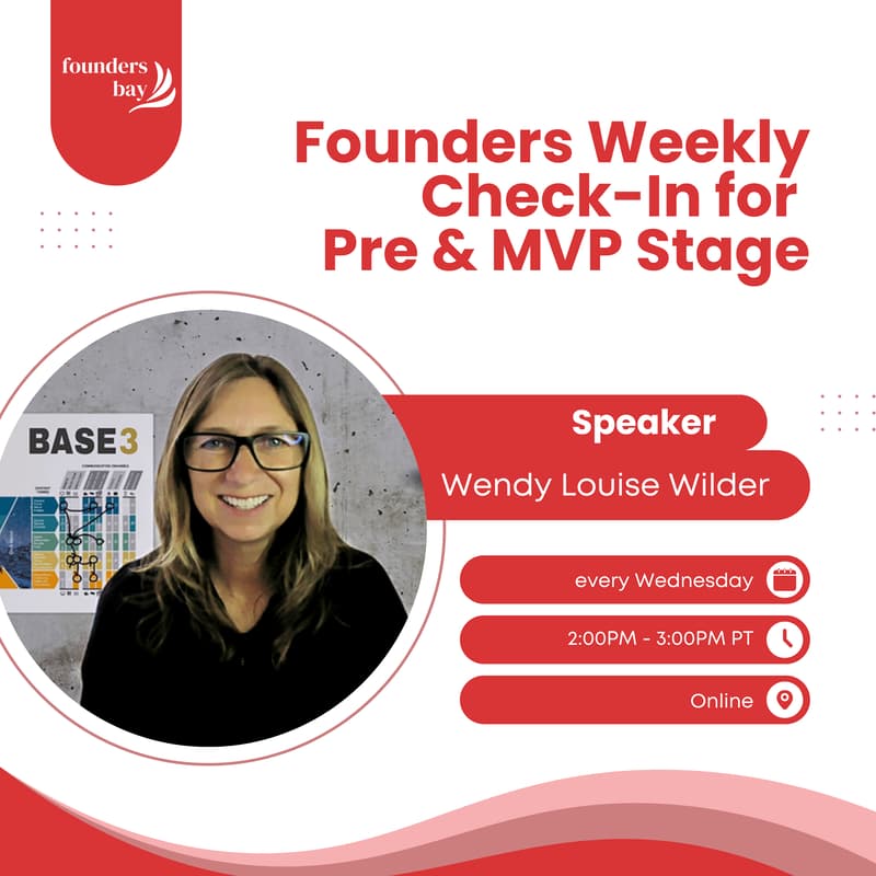 Cover Image for Founders Weekly Check-In For Pre & MVP Stage