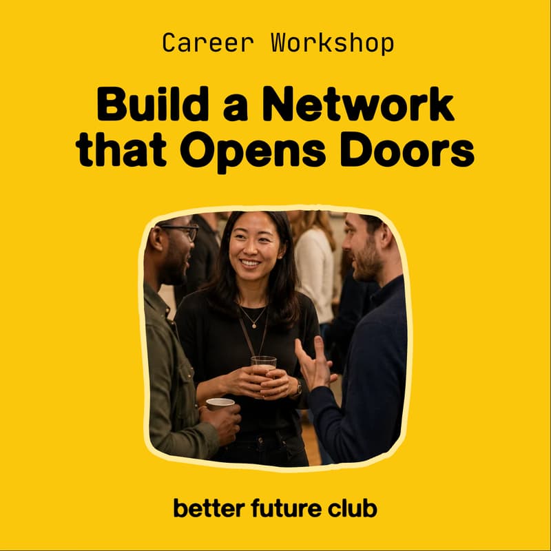 Cover Image for Career Workshop: Your Network as a Garden