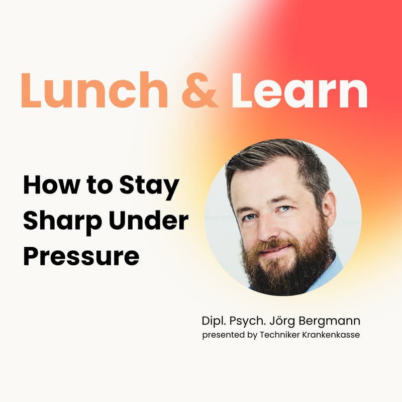 Cover Image for Lunch & Learn - Founder Energy: How to Stay Sharp Under Pressure