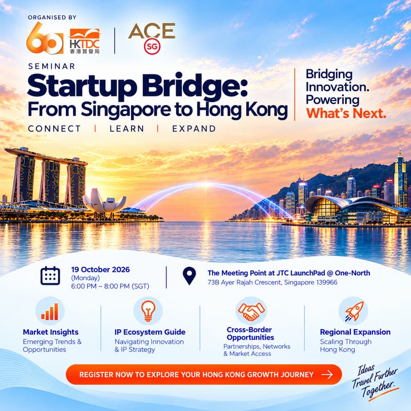 Cover Image for Startup Bridge: From Singapore to Hong Kong
