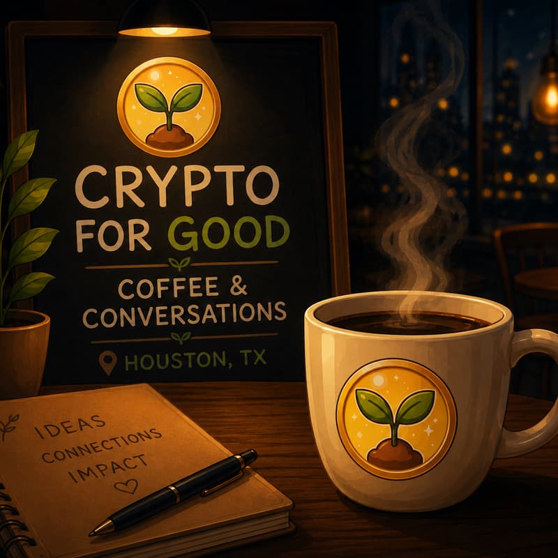 Cover Image for Crypto For Good - Coffee & Conversations