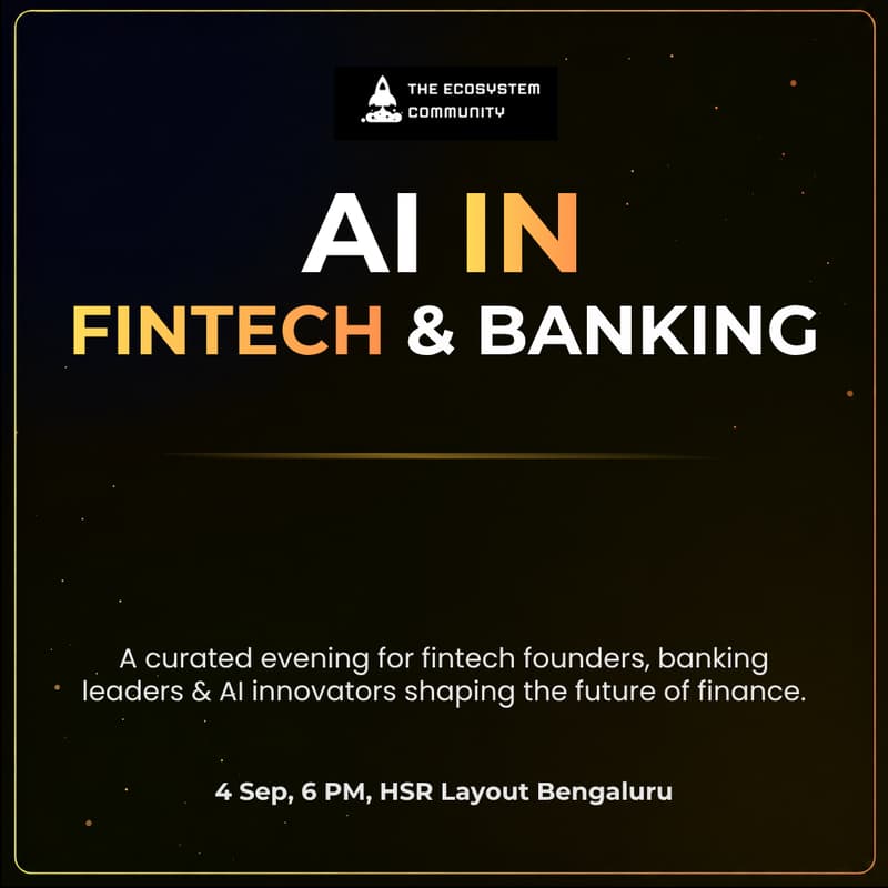 Cover Image for AI in FinTech & Banking | Bengaluru