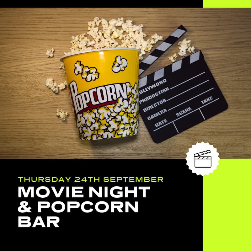 Cover Image for Movie Night & Popcorn Bar