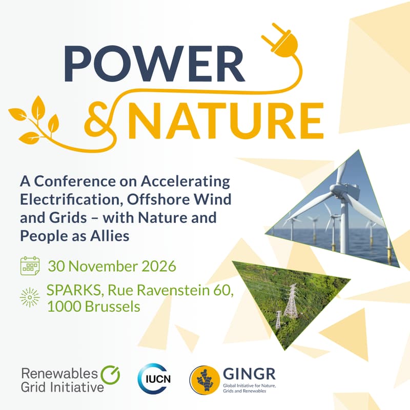 Cover Image for Power & Nature: A Conference on Accelerating Electrification, Offshore Wind and Grids with Nature and People as Allies
