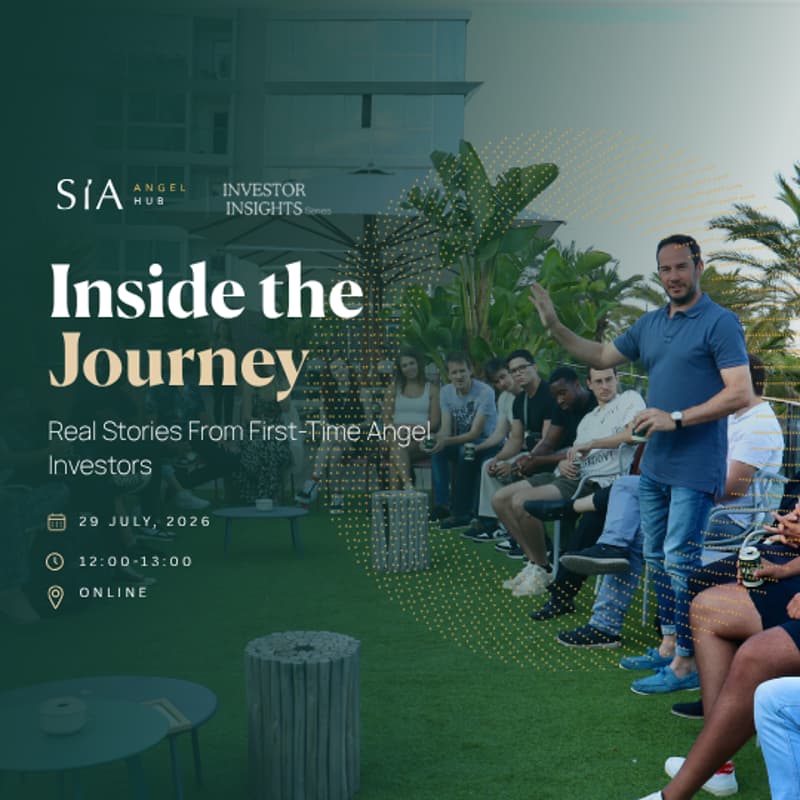 Cover Image for [Online] Inside the Journey: Real Stories From First-Time Angel Investors