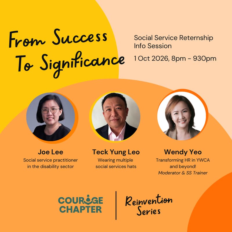 Cover Image for From Success to Significance: Transitioning to the Social Sector (Session 1)