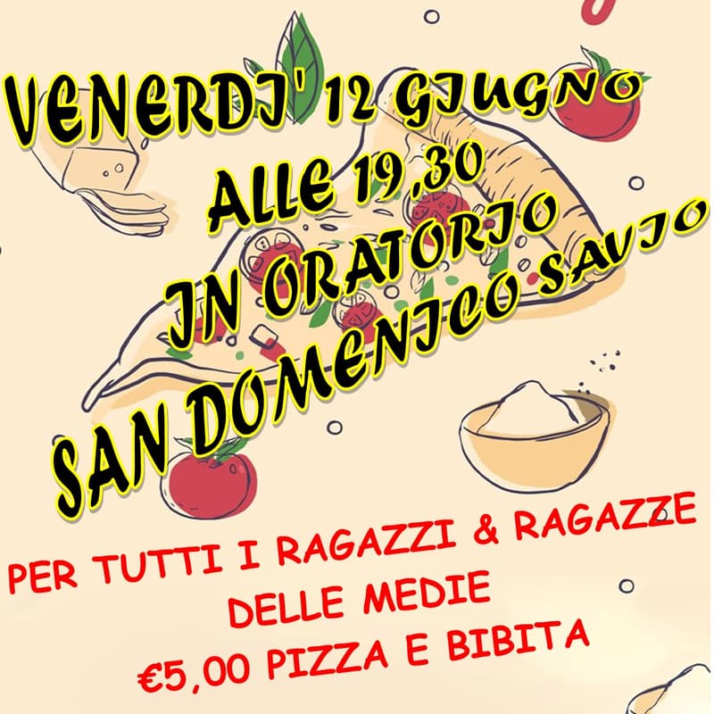 Cover Image for PIZZATA DI FINE ANNO SCOLASTICO