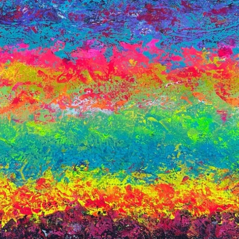 Cover Image for 'Dare to be Abstract' for all ages.