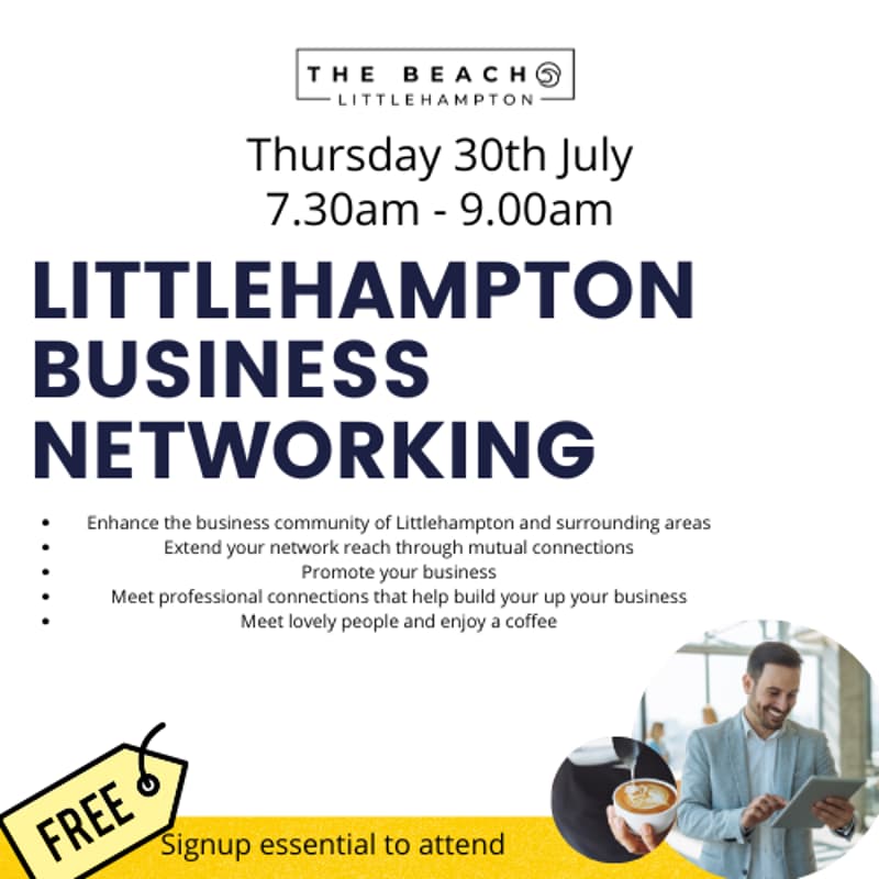 Cover Image for The Beach Business Networking - July