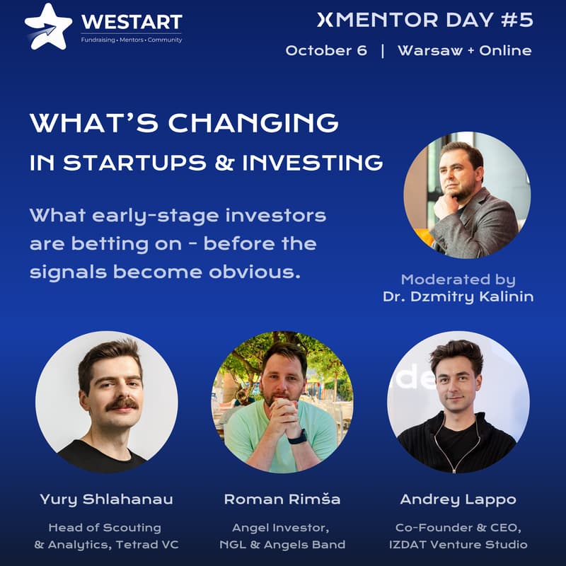 Cover Image for 🌀 WHAT’S CHANGING IN STARTUPS & INVESTING | XMENTOR DAY #5