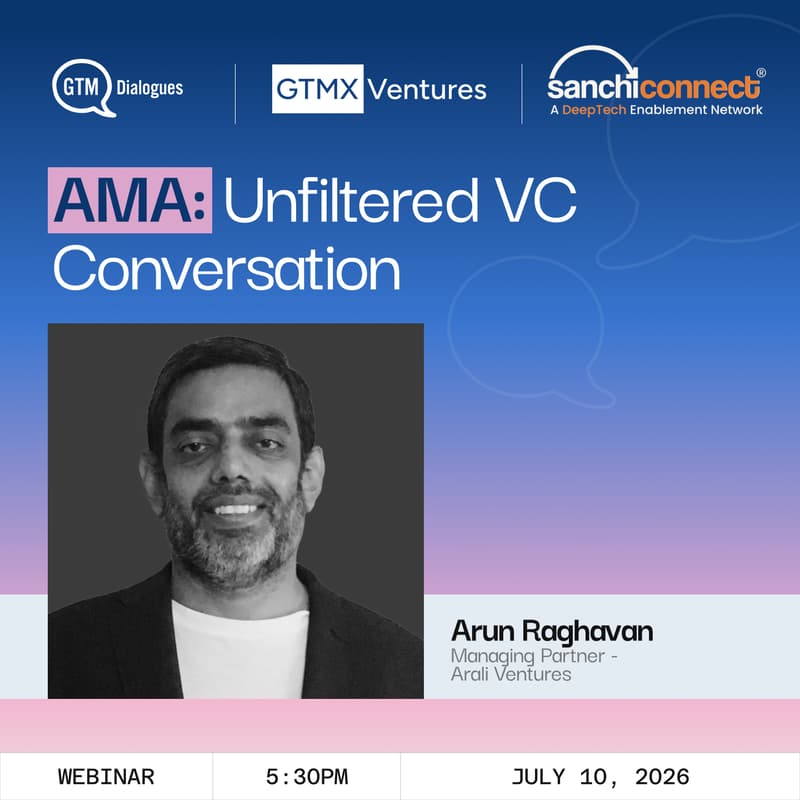Cover Image for [Webinar] GTMDialogues Deep Dives: Ask Me Anything – Unfiltered VC Conversations