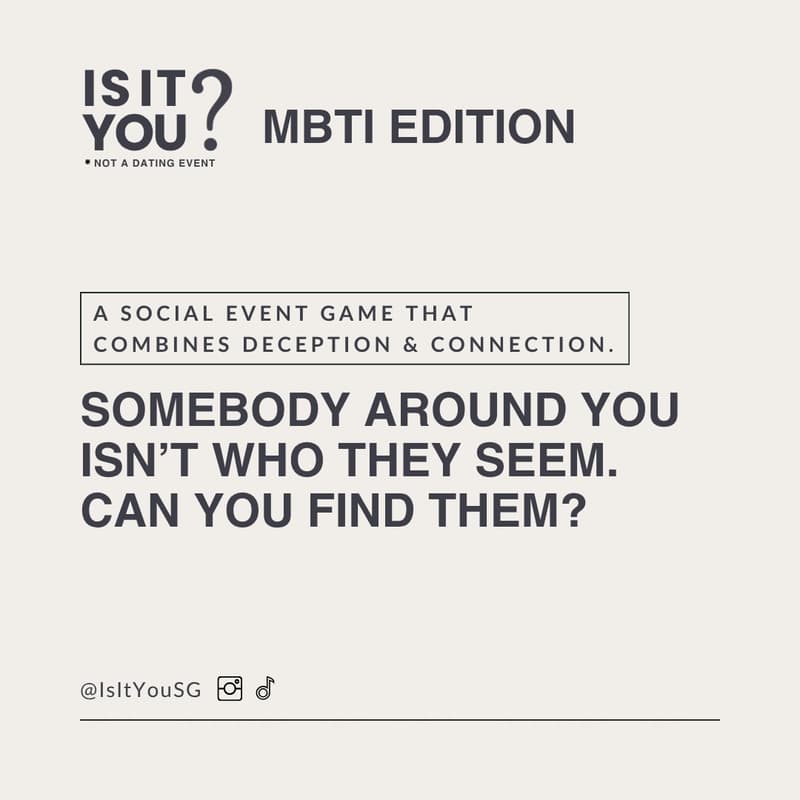 Cover Image for Is It You? (MBTI Edition)