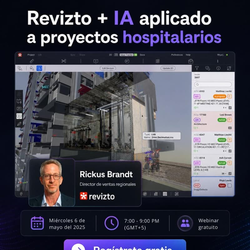 Cover Image for Revizto + IA aplicado a Proyectos Hospitalarios