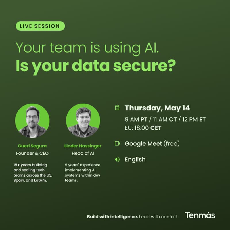 Cover Image for Your team is using AI. Is your data secure?