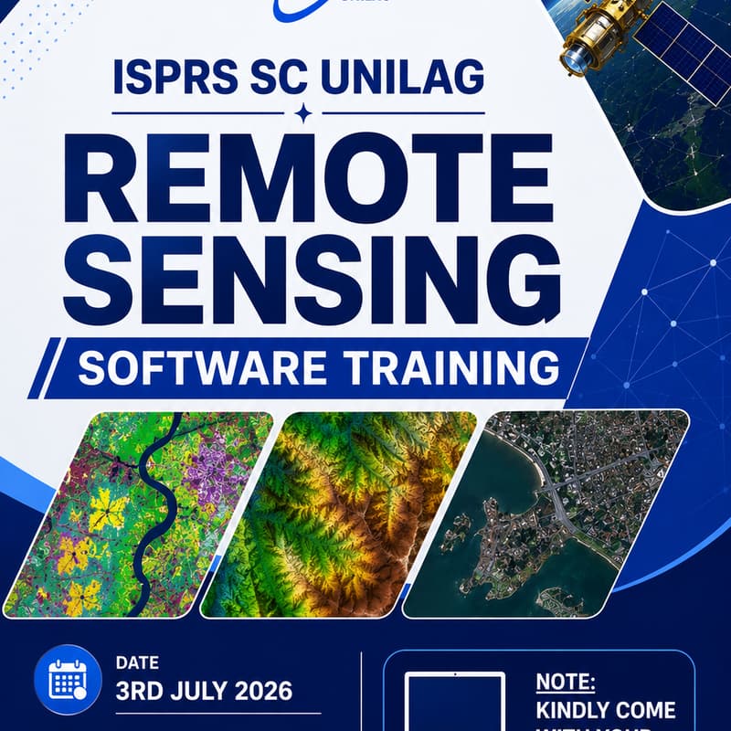 Cover Image for ISPRS SC UNILAG DRONE AND REMOTE SENSING TRAINING SUMMIT