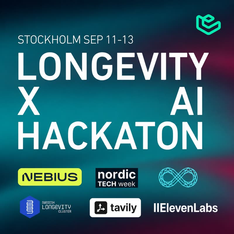 Cover Image for Stockholm Longevity × AI Hackathon