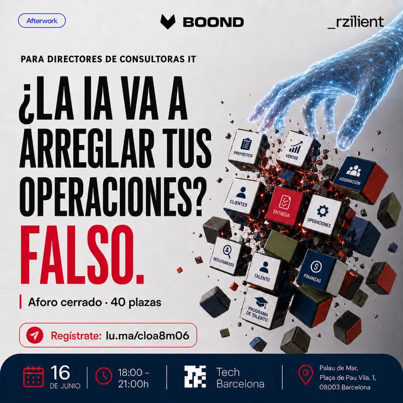 Cover Image for ¿La IA va a arreglar tus operaciones? Falso.