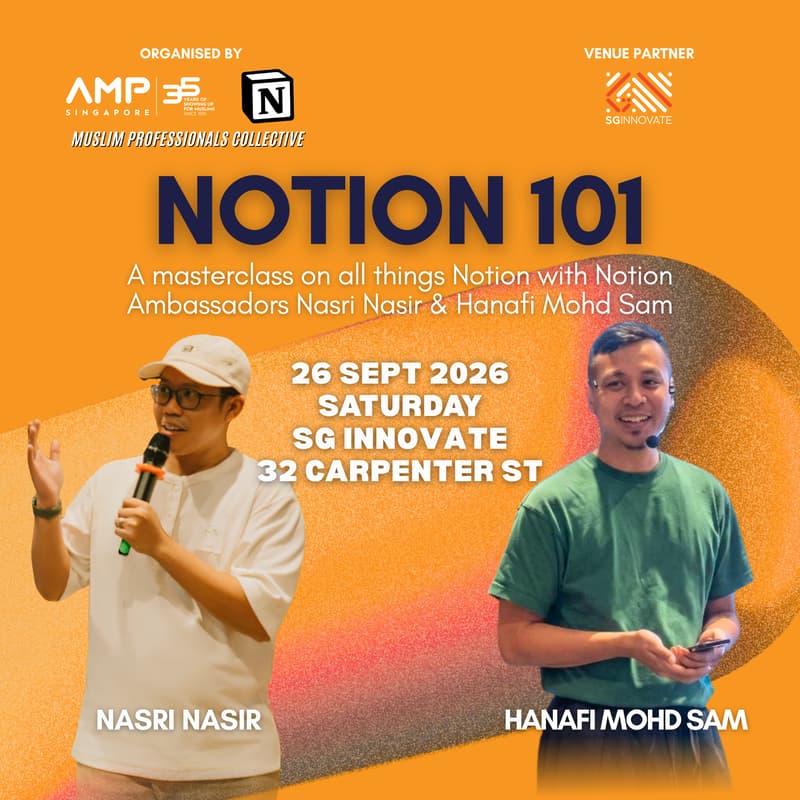 Cover Image for Notion X AMP - Build Your Career Workspace with AI