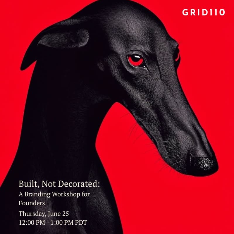 Cover Image for Built, Not Decorated: A Branding Workshop for Founders