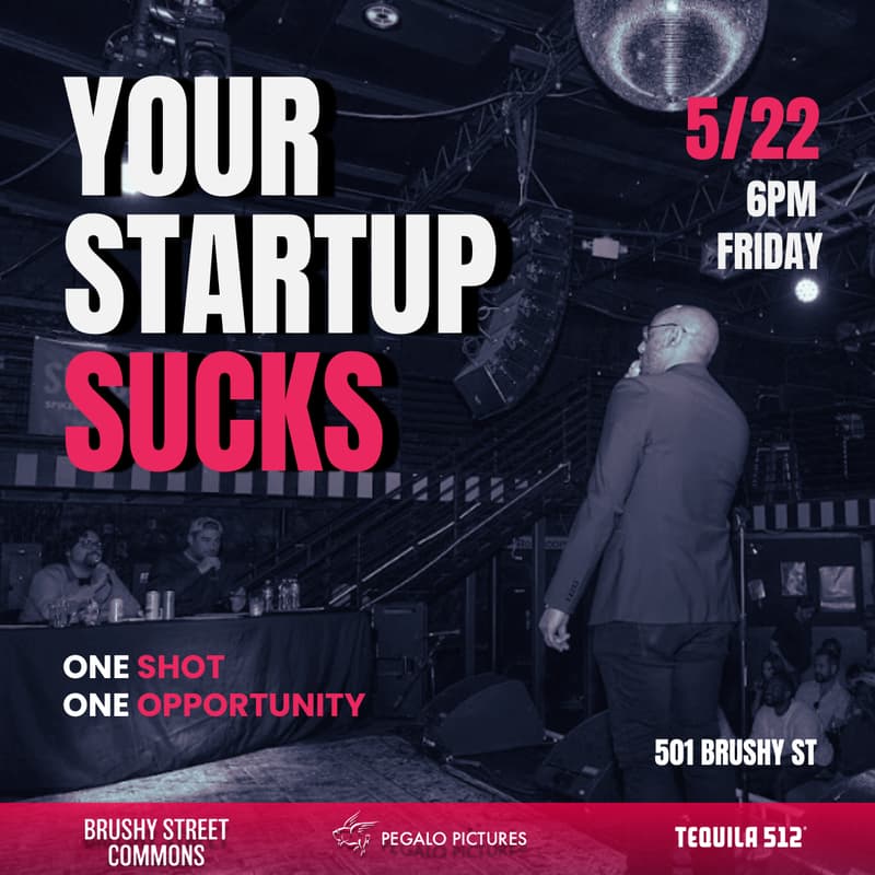 Cover Image for Your Startup Sucks | Live Pitch Comedy Show