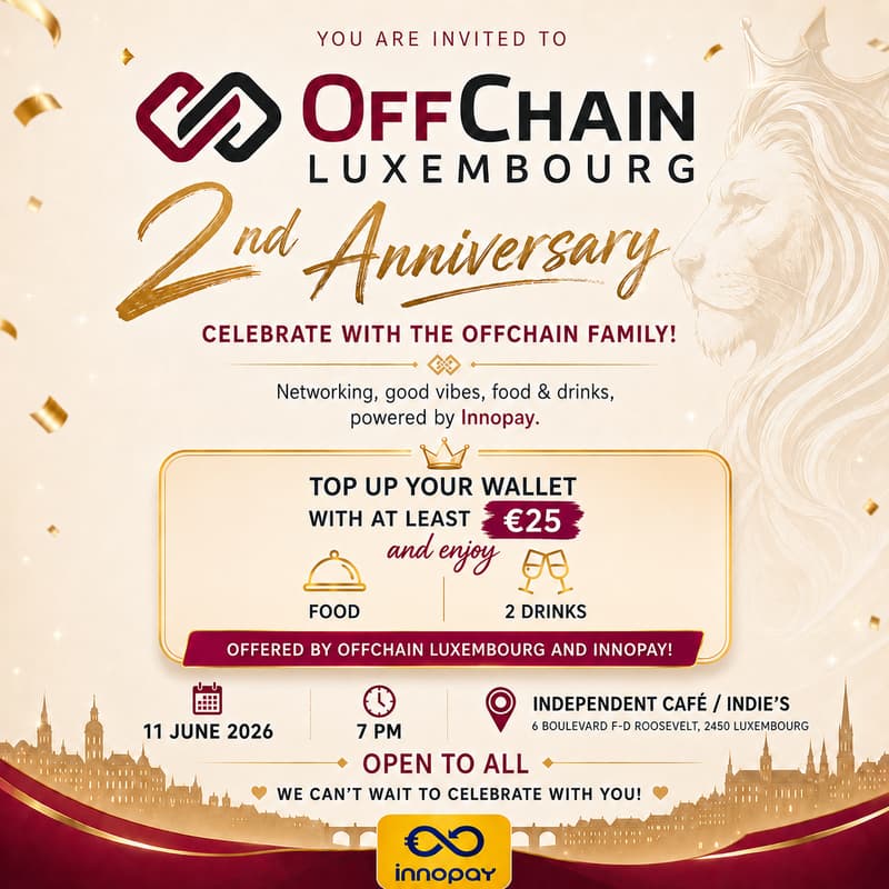 Cover Image for OffChain Luxembourg 2nd Anniversary
