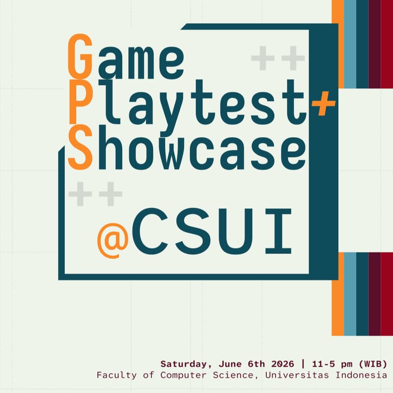 Cover Image for Game Playtest+Showcase @CSUI