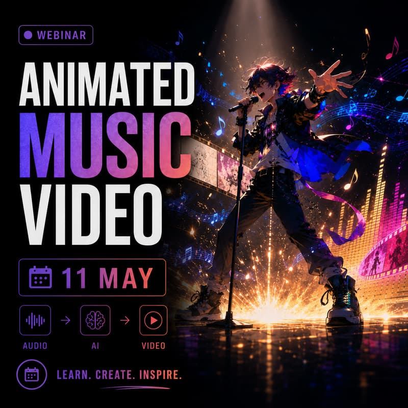 Cover Image for Turn Any Song Into an Animated Music Video — Live Demo