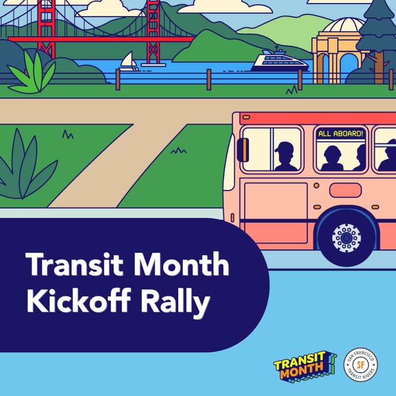 Cover Image for Transit Month Kickoff Rally