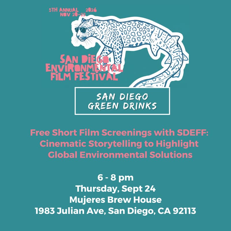 Cover Image for Free Film Screenings with San Diego Environmental Film Festival