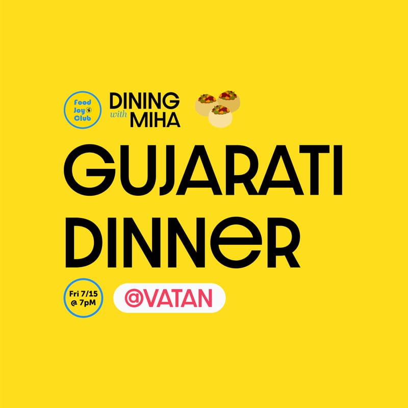 Cover Image for Gujarati Dinner @Vatan